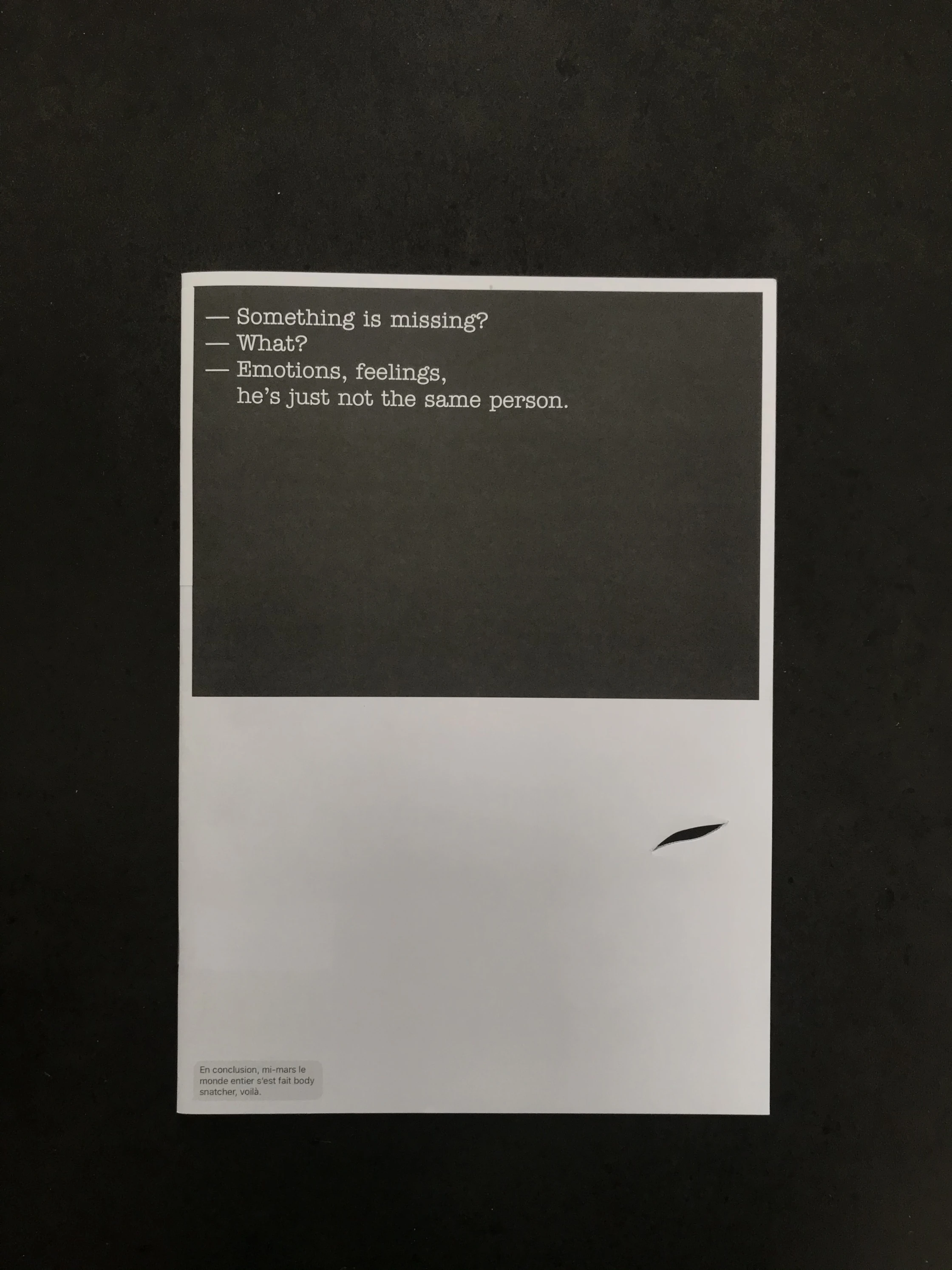 Sleep No More (publication)